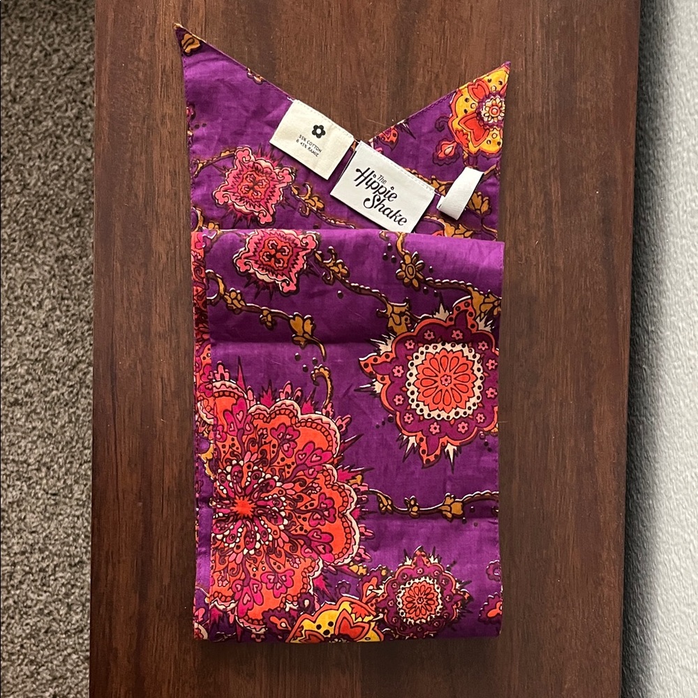 The Hippie Shake purple mandala scarf
